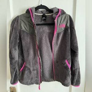North Face Oso Fleece Jacket Dark Gray